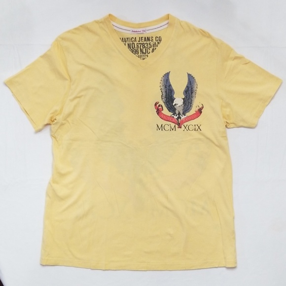 Nautica V-neck T-shirt - Large